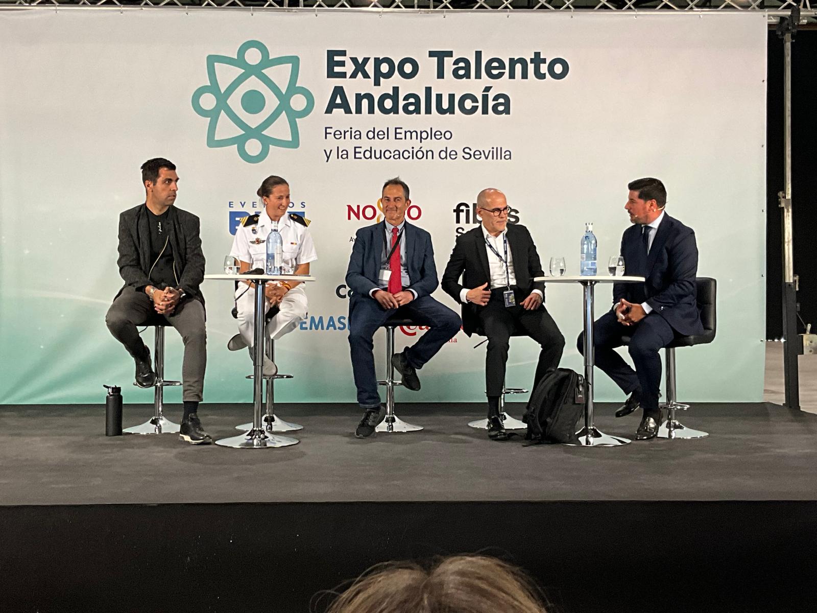 La sargento Vicens en Expo Talento Andalucía ‘26