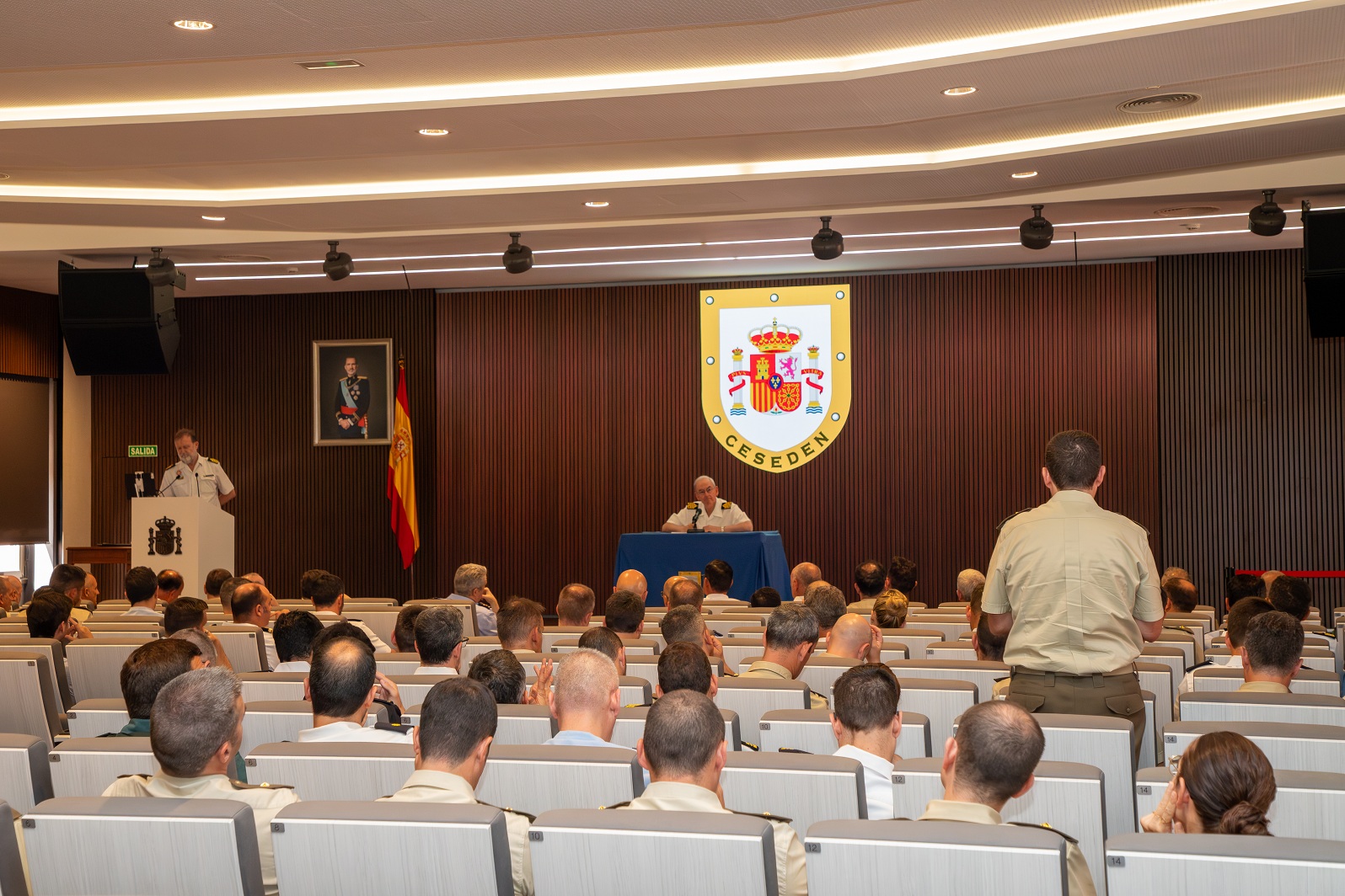Momento de la conferencia