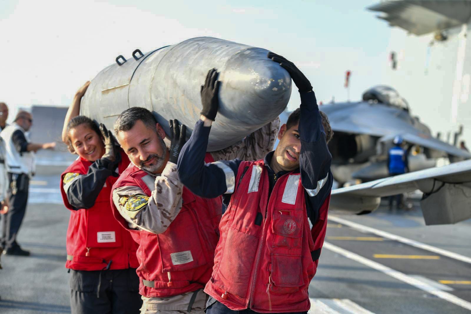 La Armada española lidera una fuerza multinacional de 3.000 militares en la costa este de Estados Unidos