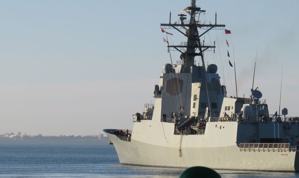 The frigate ‘Cristóbal Colón’