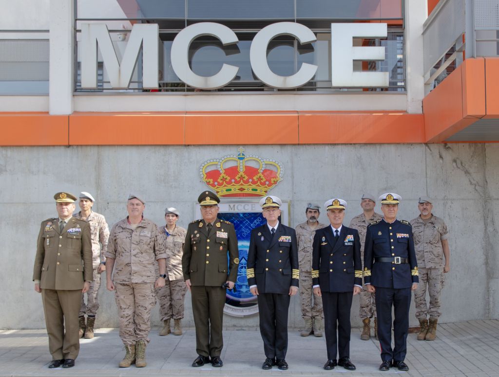 JEMAD y el Jefe del Comando Conjunto de las Fuerzas Armadas de Perú en el MCCE