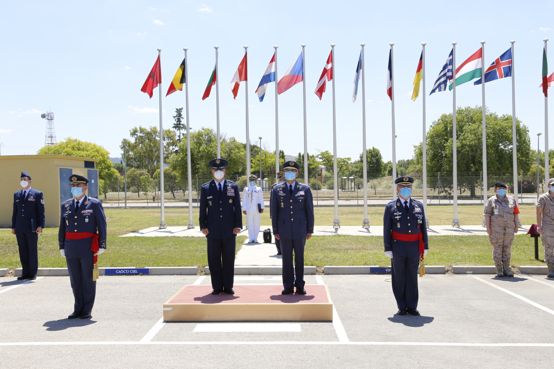 Major General Fernando de la Cruz Caravaca takes command of CAOC TJ