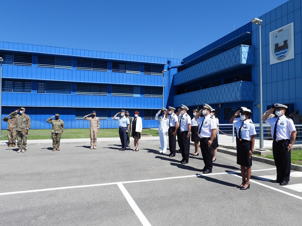 The French Consul during the ceremony