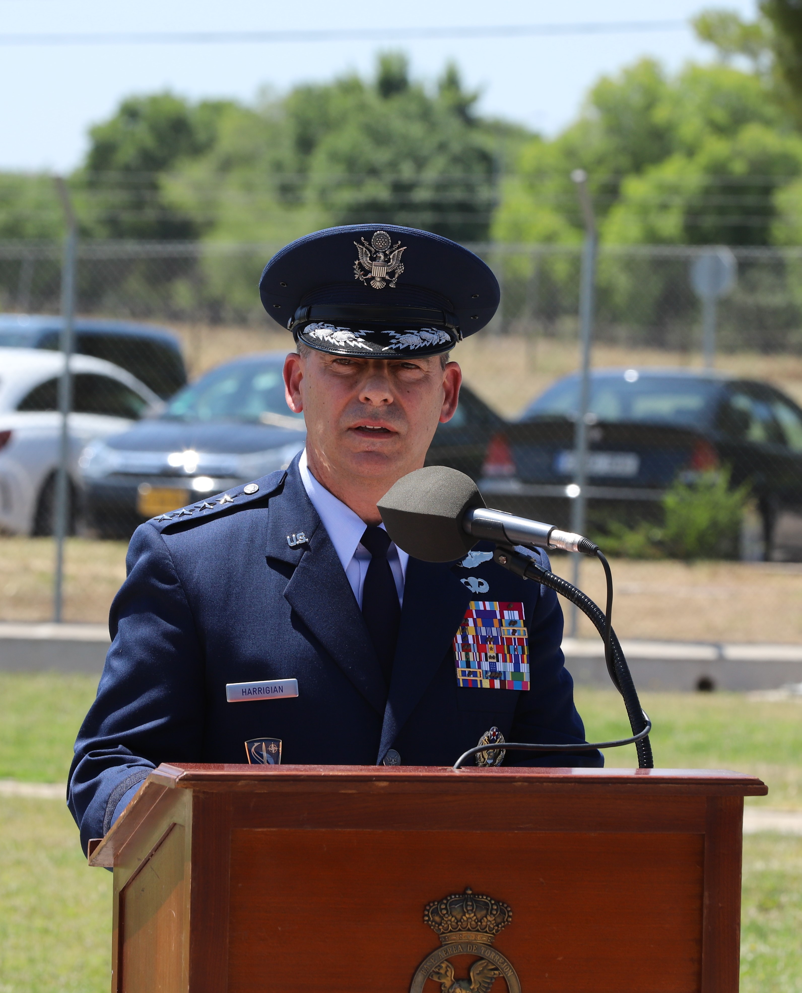 Major General Fernando de la Cruz Caravaca takes command of CAOC TJ