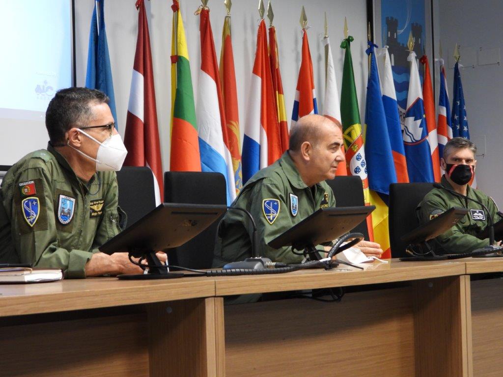 COMCAOC during the briefing