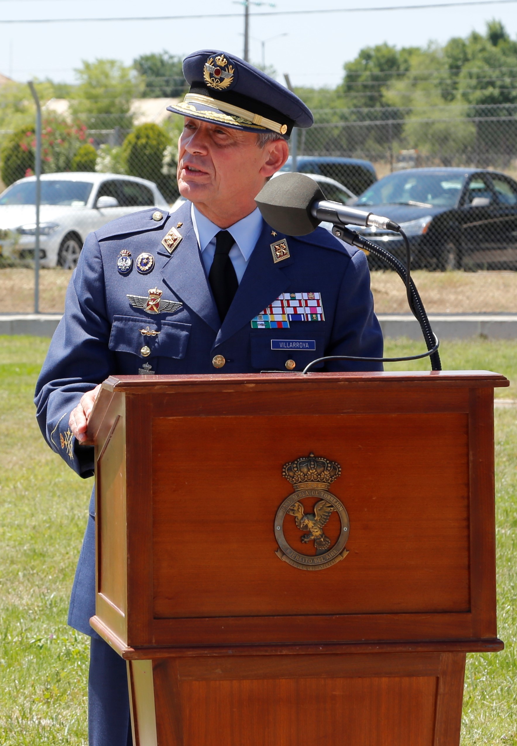 Major General Fernando de la Cruz Caravaca takes command of CAOC TJ